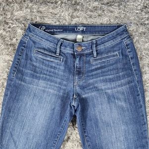 Loft, Bootcut Jeans, Size 6P EUC